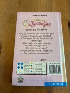 Kinderboeken Balletclub de Zwaantjes danst op het feest (Y.Edens ) avi 7