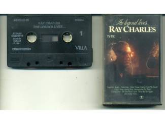Ray Charles – The Legend Lives 18 nrs cassette 1981 ZGAN