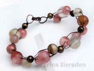 Armband van natuursteen AANBIEDING