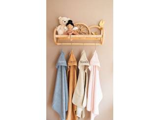 Badcape met naam - Luxe Speenkoorden