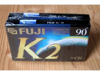 FUJI K2 90 TYPE II 2 cassettes NIEUW GESEALD