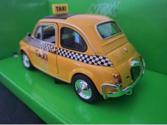 Auto's Fiat 500 Taxi Schaal 1:24