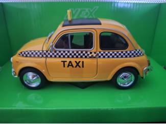Auto's Fiat 500 Taxi Schaal 1:24