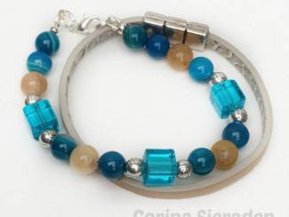 Armband van natuursteen AANBIEDING