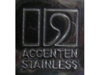 Keuken | Bestek 24 delig accenten stainless bestek met zwart handvat ZGAN