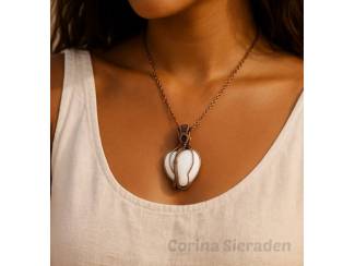 Kettinghangers Hanger met natuursteen