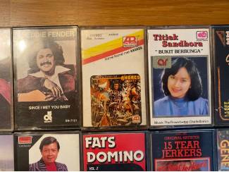 Cassettebandjes 16  cassettebandjes diverse