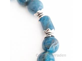 Armbanden Armband van blue apatiet