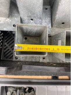 Noord Holland Paalhouder op plaat