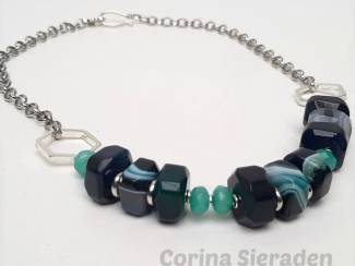 Ketting van natuursteen AANBIEDING