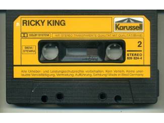 Cassettebandjes Ricky King Stars & Schlager 12 nrs cassette 1990 ZGAN