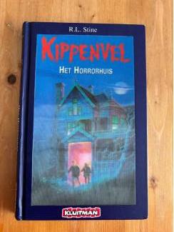 R.L. Stine : kippenvel het horrorhuis (10+) 3D kaft