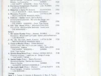 Cassettebandjes Super Samba Disco Party 10 nrs cassette 1980 ZGAN