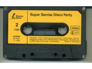 Cassettebandjes Super Samba Disco Party 10 nrs cassette 1980 ZGAN