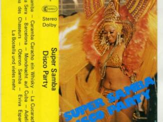Cassettebandjes Super Samba Disco Party 10 nrs cassette 1980 ZGAN