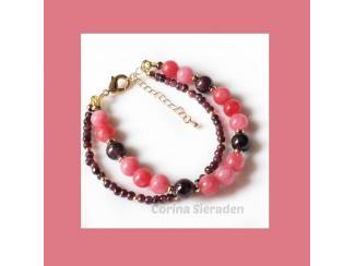 Armband van natuursteen