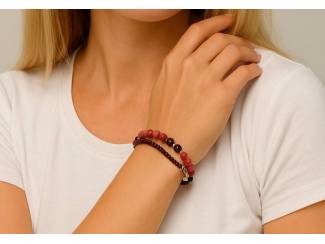 Armbanden Armband van natuursteen