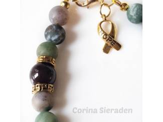 Armbanden Armband van natuursteen