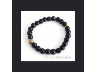Herenarmband van natuursteen