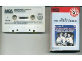 The Best Of The Andrews Sisters 24 nrs cassette 1977 ZGAN