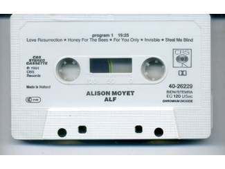 Cassettebandjes Alison Moyet &ndash; Alf 9 nrs cassette 1984 ZGAN