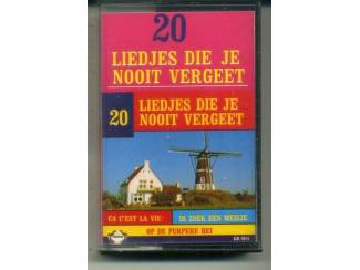 Cassettebandjes 20 Liedjes Die Je Nooit Vergeet cassette ZGAN