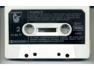 Cassettebandjes Die Grossen 20 Original cassette ZGAN