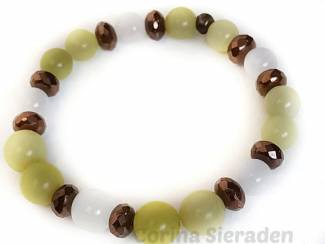 Armbanden Armband van natuursteen
