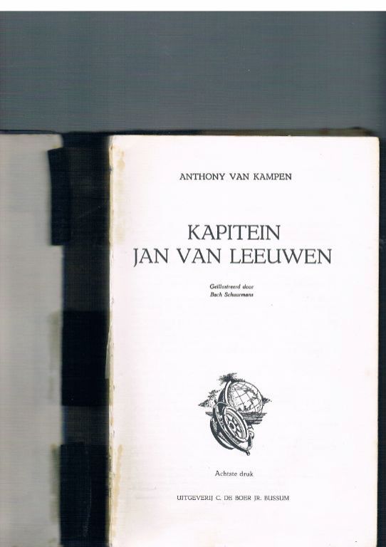 Kapitein Jan van Leeuwen ? Anthony van Kampen Jeugdboeken