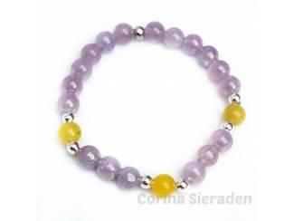 Armbanden Armbandenset van natuursteen