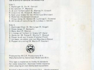 Cassettebandjes 16 Eurovision Winners cassette ZGAN