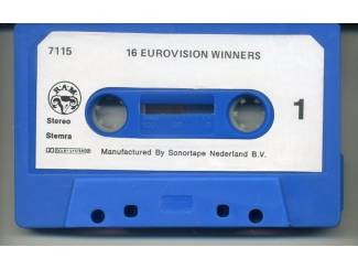 Cassettebandjes 16 Eurovision Winners cassette ZGAN