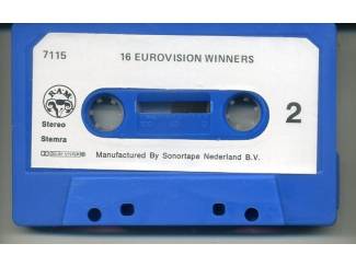 Cassettebandjes 16 Eurovision Winners cassette ZGAN