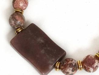 Armbanden Armband van natuursteen