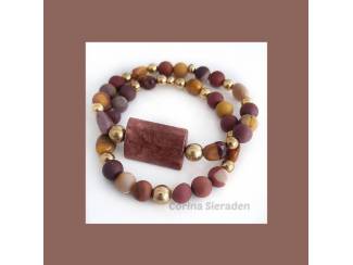 Armbandenset van natuursteen VERKOCHT