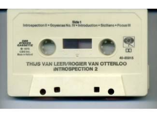 Cassettebandjes Thijs van Leer &ndash; Introspection 2 11 nrs cassette 1975 ZGAN