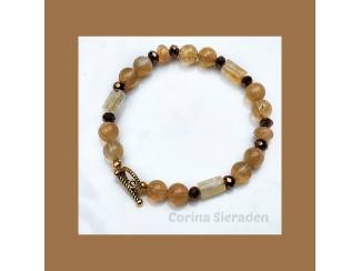 Armband van natuursteen