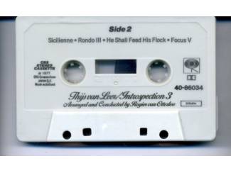 Cassettebandjes Thijs van Leer – Introspection 3 8 nrs cassette 1977 ZGAN