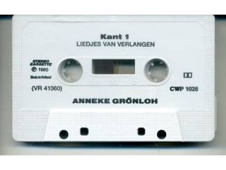 Cassettebandjes Anneke Gr&ouml;nloh &ndash; Liedjes Van Verlangen 12 nrs cassette 1980
