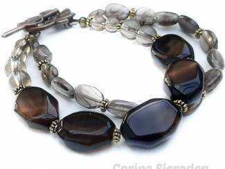 Armband van natuursteen AANBIEDING