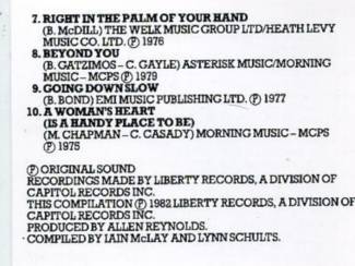 Cassettebandjes Crystal Gayle 20 Love Songs cassette 1982 ZGAN