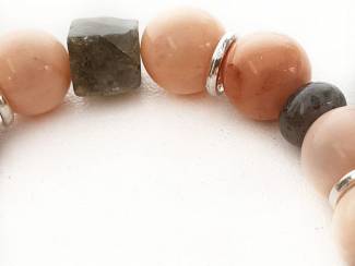 Armbanden Armbandenset van natuursteen