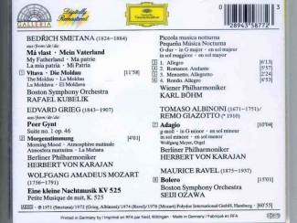 CD Ravel Bolero, Mozart Eine Kleine Nachtmusik, Smetana Moldau ZGAN