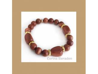Armband van natuursteen