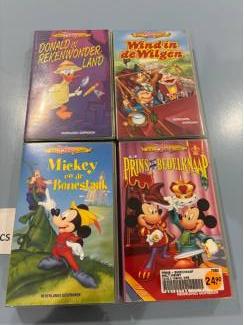 VHS Disney videobanden mini classics video band origineel