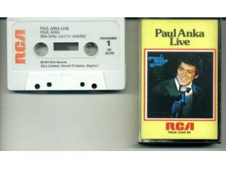 Cassettebandjes Paul Anka 2 cassettes &euro;3,50 per stuk 2 voor &euro;6 ZGAN