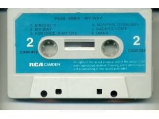 Cassettebandjes Paul Anka 2 cassettes &euro;3,50 per stuk 2 voor &euro;6 ZGAN