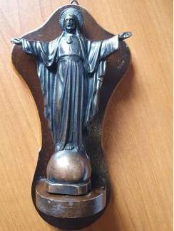 Antiek religieus beeldje – Jezusfiguur