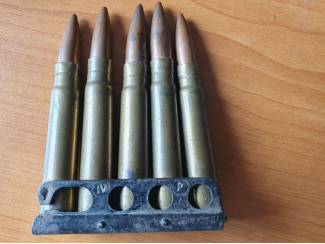 Militaria Militaire kogels, hulzen etc.