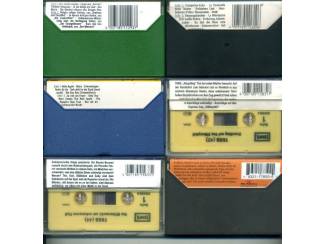 Cassettebandjes EUROPA serie diverse cassettes zie foto's &euro;4 per stuk ZGAN